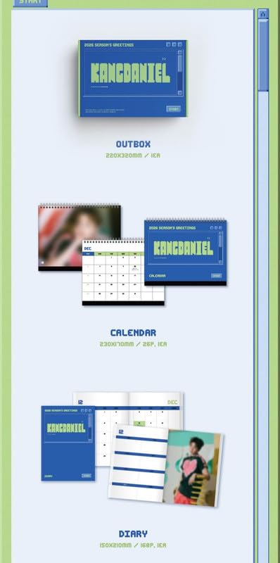 KANGDANIEL 2026 SEASON'S GREETINGS Kang Daniel