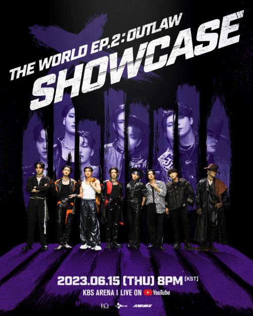 ATEEZ [THE WORLD EP.2 : OUTLAW] ✨ Album & Whosfan Café Lucky Draw Photocard