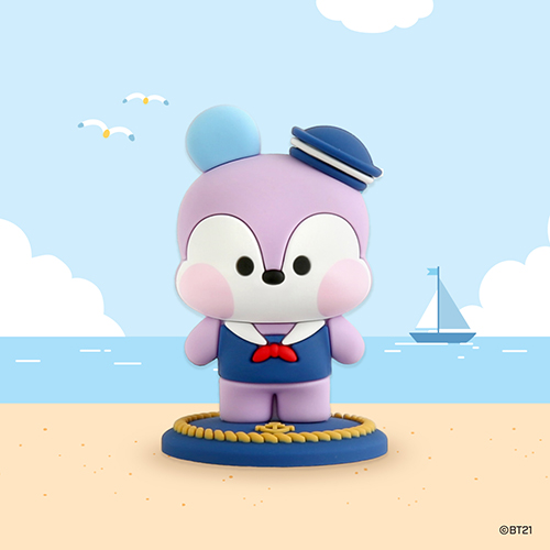 Stan N37 Exclusive - BT21 Marine Series: 2 Inch Figure & Keychain Collector's Set