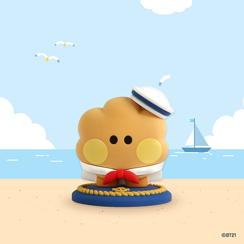 Stan N37 Exclusive - BT21 Marine Series: 2 Inch Figure & Keychain Collector's Set