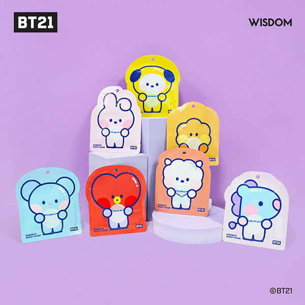 BT21 minini Essence Sheet Mask – Official K-Beauty Face Masks