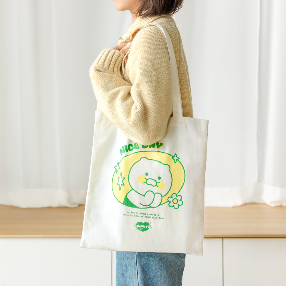 Kakao Ryan and Choonsik Say Cheese Simple Eco Bag – Official Merch