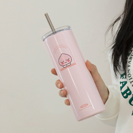 Kakao Ryan and Apeach Slim Stainless Travel Tumbler