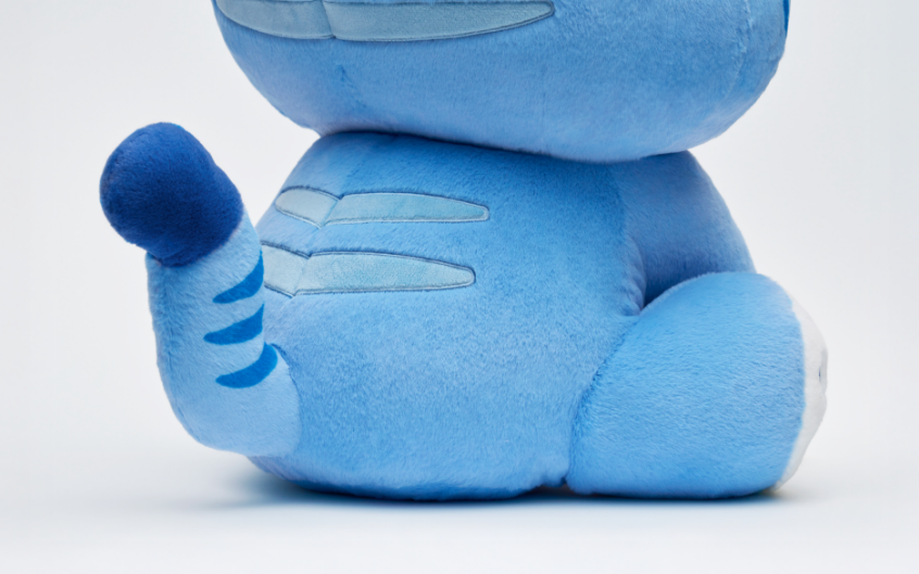 KPOP Demon Hunters - Derpy Sitting Plush (Medium 25cm / Large 40cm) and Sussie Magnetic Plush(Sold Separately)