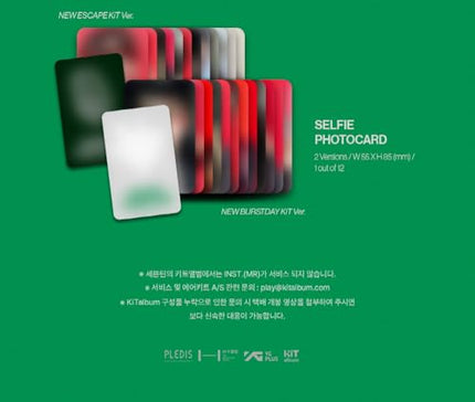 SEVENTEEN Happy Burstday [KiT Ver.] 5th Album (Random ver.)