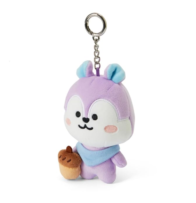 BT21 POP J-Hope Unmasked Mang Character Keychain Keyring Collection + J-HOPE Photocards Included (Inside Mang)