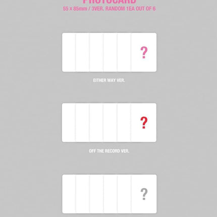 IVE I'VE MINE 1st Mini Album (Random Ver)