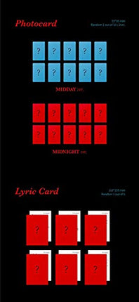 DAY6 BOOK OF US:THE DEMON 6th Mini Album MIDNIGHT VER