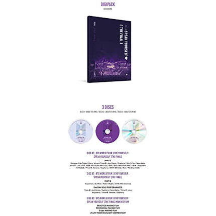 BTS WORLD TOUR ‘LOVE YOURSELF : SPEAK YOURSELF’ [THE FINAL] DVD