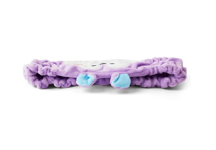 BT21 Mang Official Merchandise- Inside Mang Unmasked Mang Headband for Makeups and Face Wash + J-hope Photocards Included