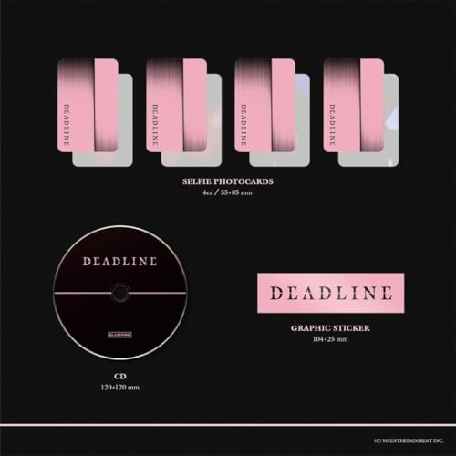 BLACKPINK 3rd MINI ALBUM [DEADLINE] PINK VER.