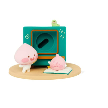Kakao Ryan and Apeach  - Silicone Charging Stand Dock, Compatible with Apple Watch (Little Apeach), Green