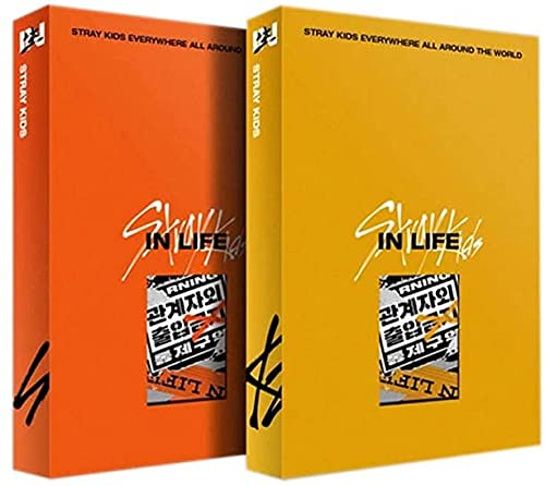 Stray Kids In生/in Life 1st Album Repackage Normal 2 Version Set
