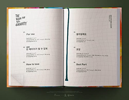 Day6 'The Book Of Us:Gravity' 5th Mini Album Random Ver