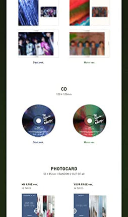 Day6 'The Book Of Us:Gravity' 5th Mini Album Random Ver