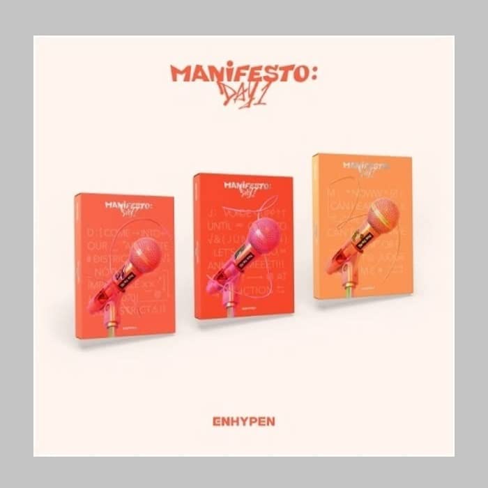 ENHYPEN – Manifesto : Day 1 (Random Ver.) – 4th Mini Album