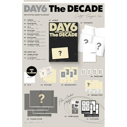 DAY6 – [The DECADE] 4th Studio Album – Random Version