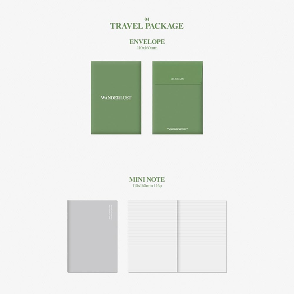 JEONGHAN(SEVENTEEN) [WANDERLUST] PHOTOBOOK