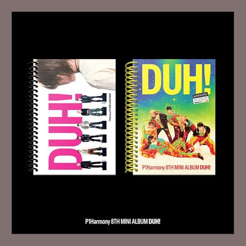 P1Harmony DUH! 8th Mini Album Photobook Random Version Official