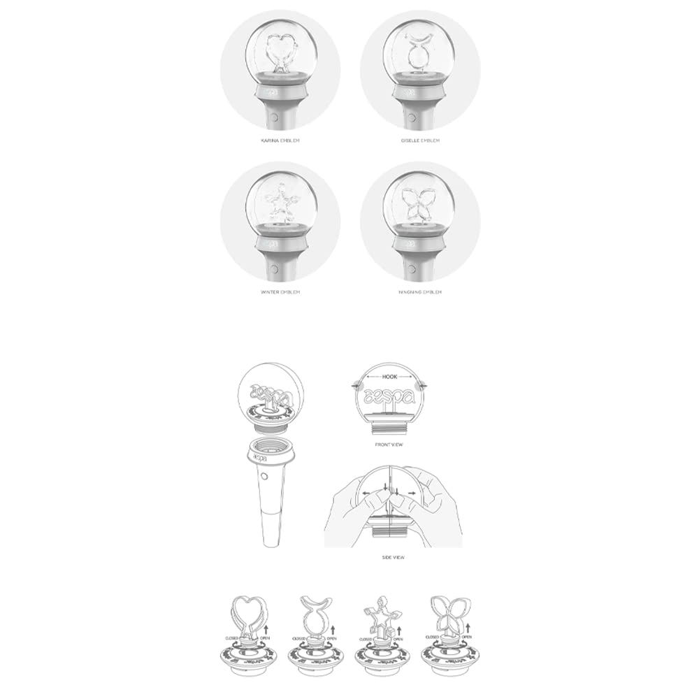 AESPA Official Light Stick – K-POP Fanlight