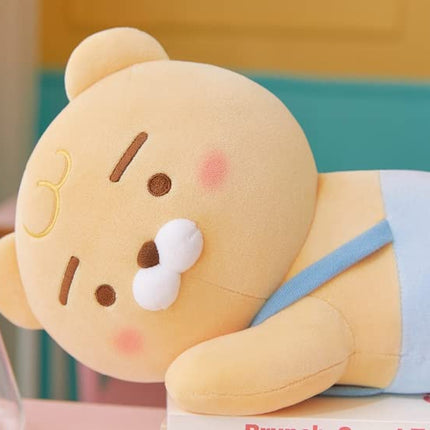 Ryan and Apeach Offcial Merchandise- Friends Characters with Suspenders 12 Inch Tummy Time Ryan Apeach Muzi Tube Neo J Z and FR0D0
