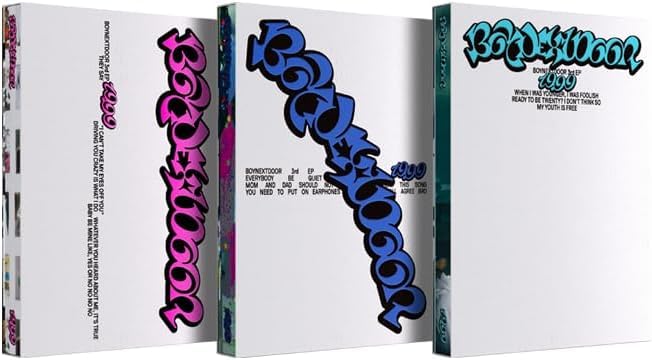 BOYNEXTDOOR(BND) ‘19.99’ 3rd EP Album Standard 3 Ver Set (Nice + Dangerous + Twenty Ver Set)