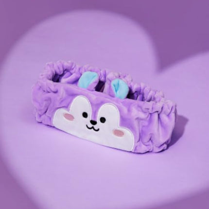 BT21 Mang Official Merchandise- Inside Mang Unmasked Mang Headband for Makeups and Face Wash + J-hope Photocards Included