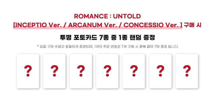 ENHYPEN – ROMANCE : UNTOLD 2nd Album (Standard Ver. – Random)