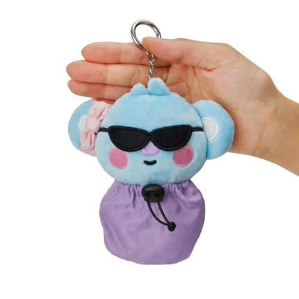 BT21 Travel Edition Plush Keyring - KOYA, TATA, MANG, CHIMMY