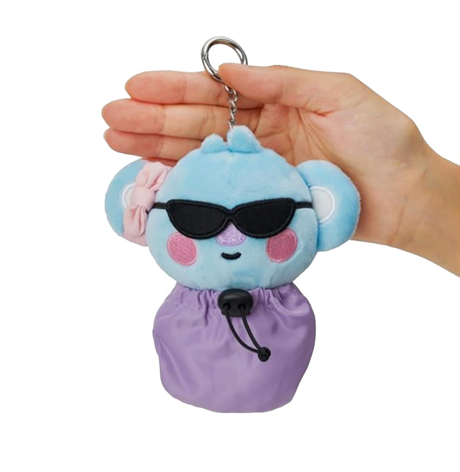 BT21 Travel Edition Plush Keyring - KOYA, TATA, MANG, CHIMMY