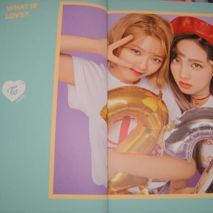 TWICE [WHAT IS LOVE?] 5th Mini Album Random Ver CD+P.Book+Card+Sticker+Tracking Number