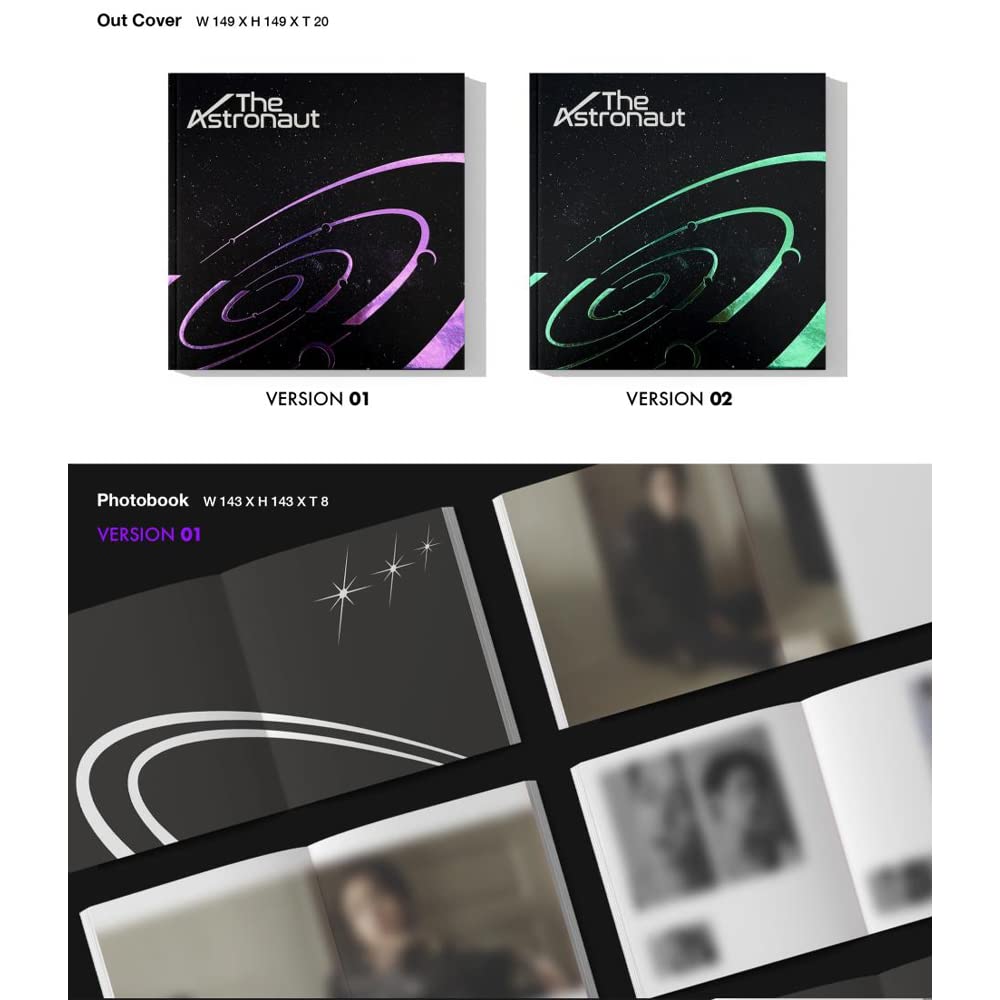 BTS Jin solo single album The Astronaut Set ( ver 01 + ver 02 )