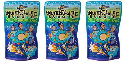 HBAF Starlight pop pop Almond 190g (Pack of 3)