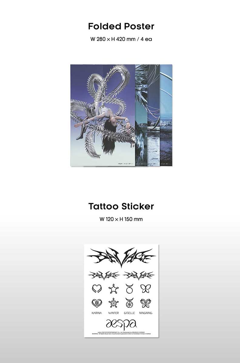 AESPA Savage The 1st Mini Album (Hallucination Quest Version)