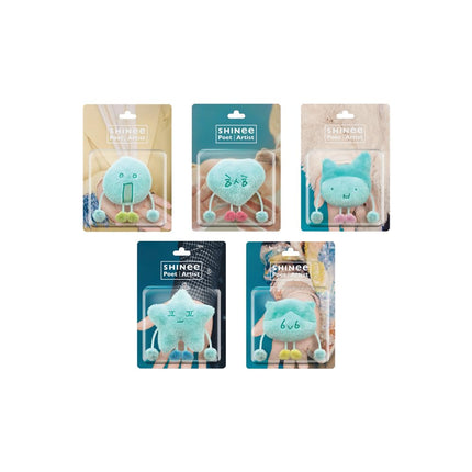 SHINee Poet Artist Single Album Plush Keyring Set Fluffy Official