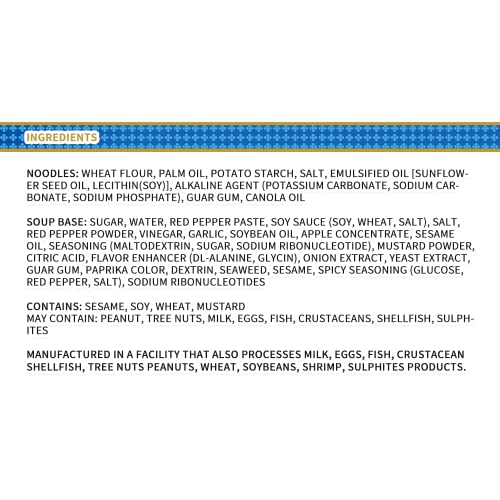 Paldo Bibim Cold Noodle Instant Ramen 5 pack