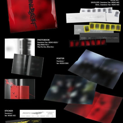 ENHYPEN – DESIRE : UNLEASH 6th Mini Album (Photobook Ver. – Random)