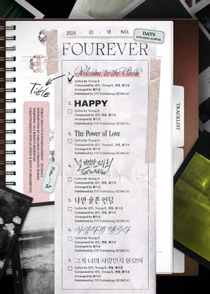 DREAMUS DAY6 FOUREVER 8th Mini Album (Standard Light Green Version)