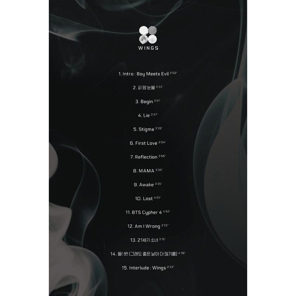 BTS-[ WINGS ] (Vol.2) 2nd Album Random Ver