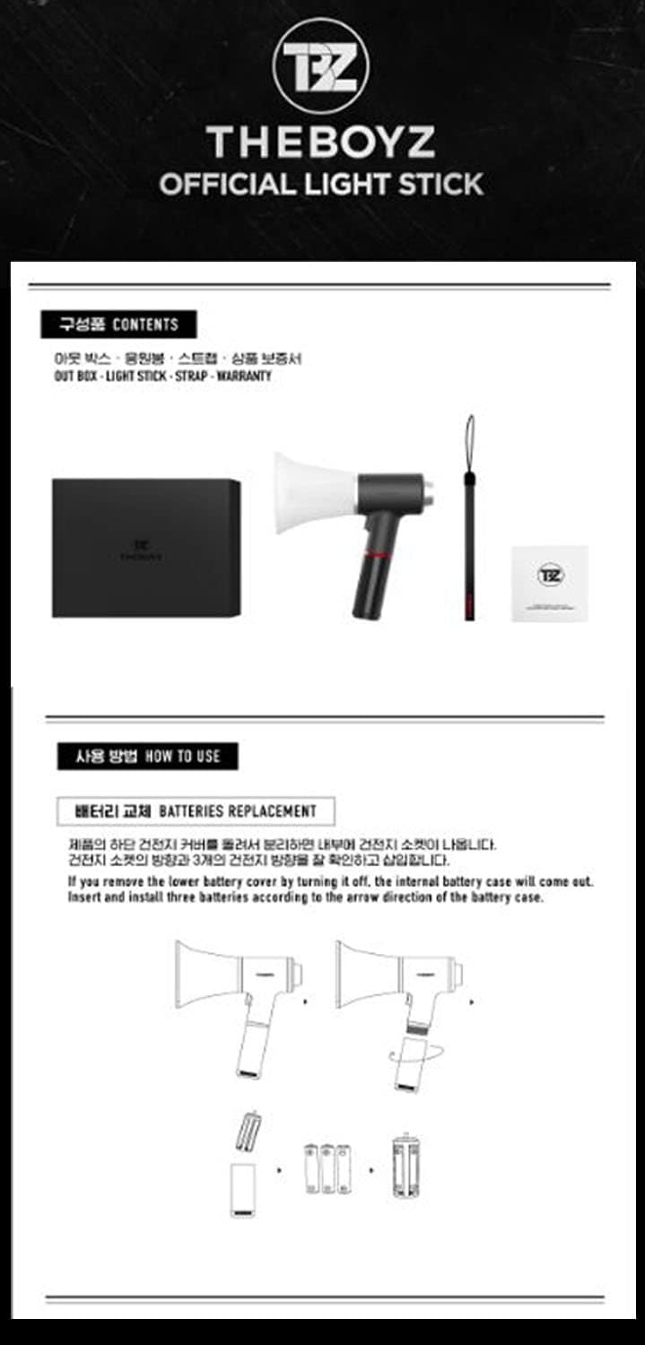 The Boyz Official K-POP Light Stick – Concert Essential