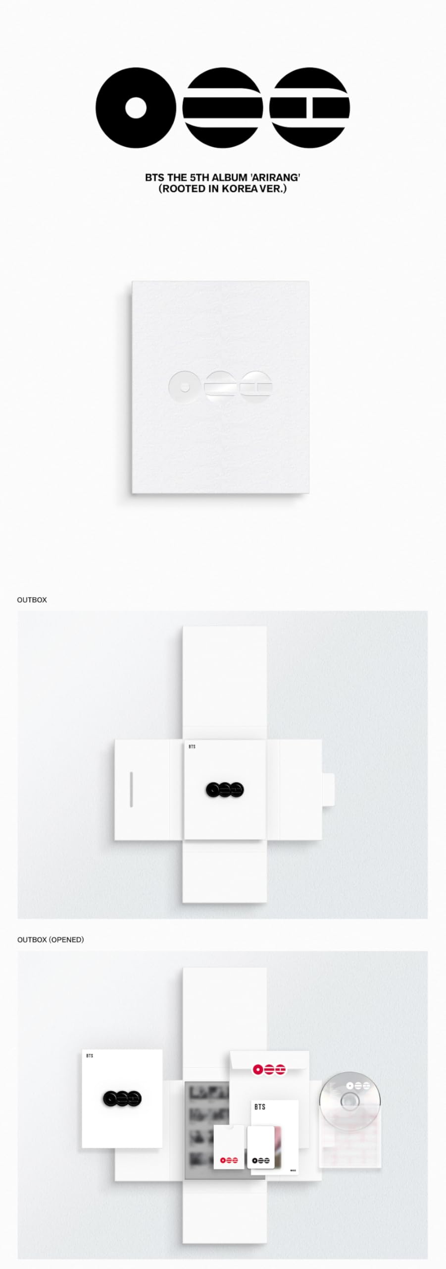 BTS The 5th Album 'ARIRANG'[Living Legend Ver.]