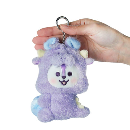 BT21 KPOP J-Hope Unmasked Mang Character Keychain Keyring Collection + J-HOPE Photocards Included (Dragon Mang)