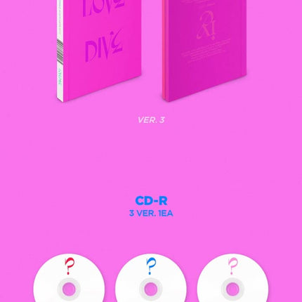 IVE LOVE DIVE 2nd Single Album (Random )