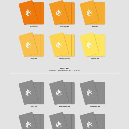 ATEEZ - GOLDEN HOUR Part.3 12th Mini Album (Poca Album, Random Ver.)