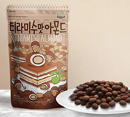 HBAF Tiramishu Flavor Almond 190g, 1 package
