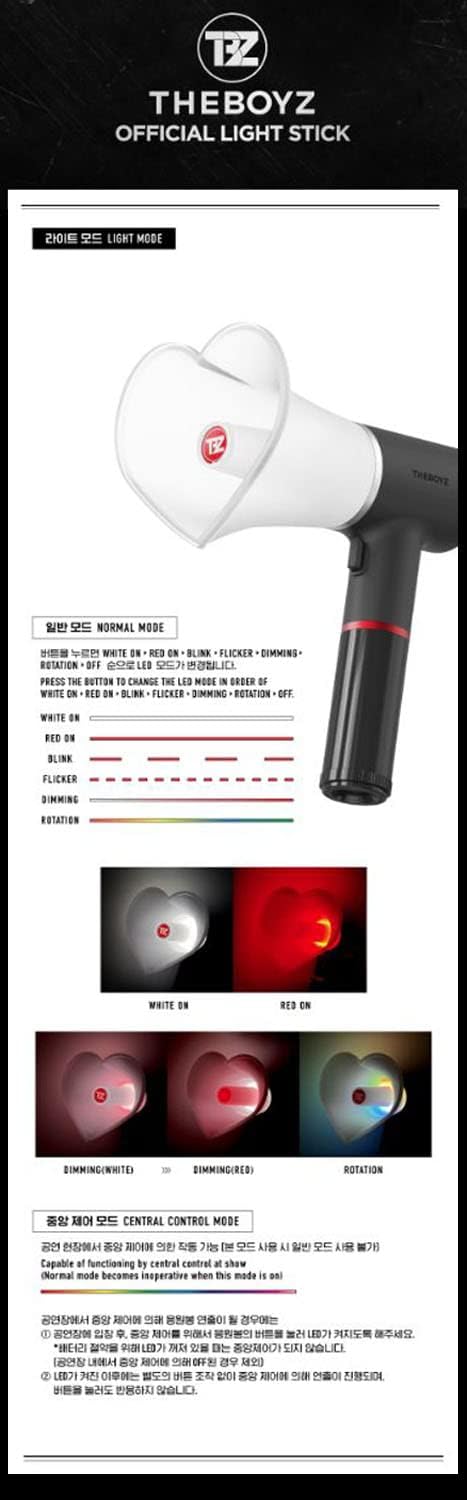The Boyz Official K-POP Light Stick – Concert Essential