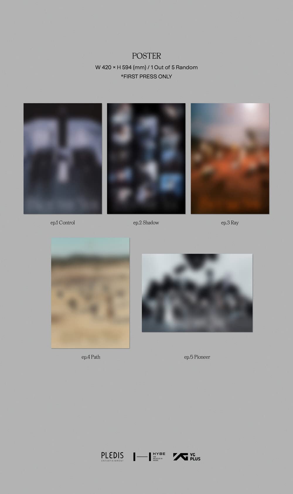 SEVENTEEN - Face the Sun 4th Album (Random ver + 1 Folded Poster)