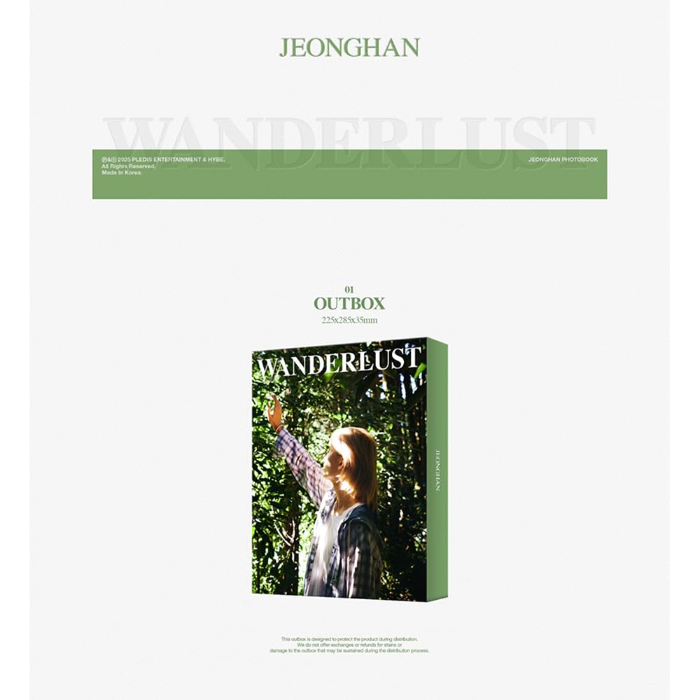 JEONGHAN(SEVENTEEN) [WANDERLUST] PHOTOBOOK