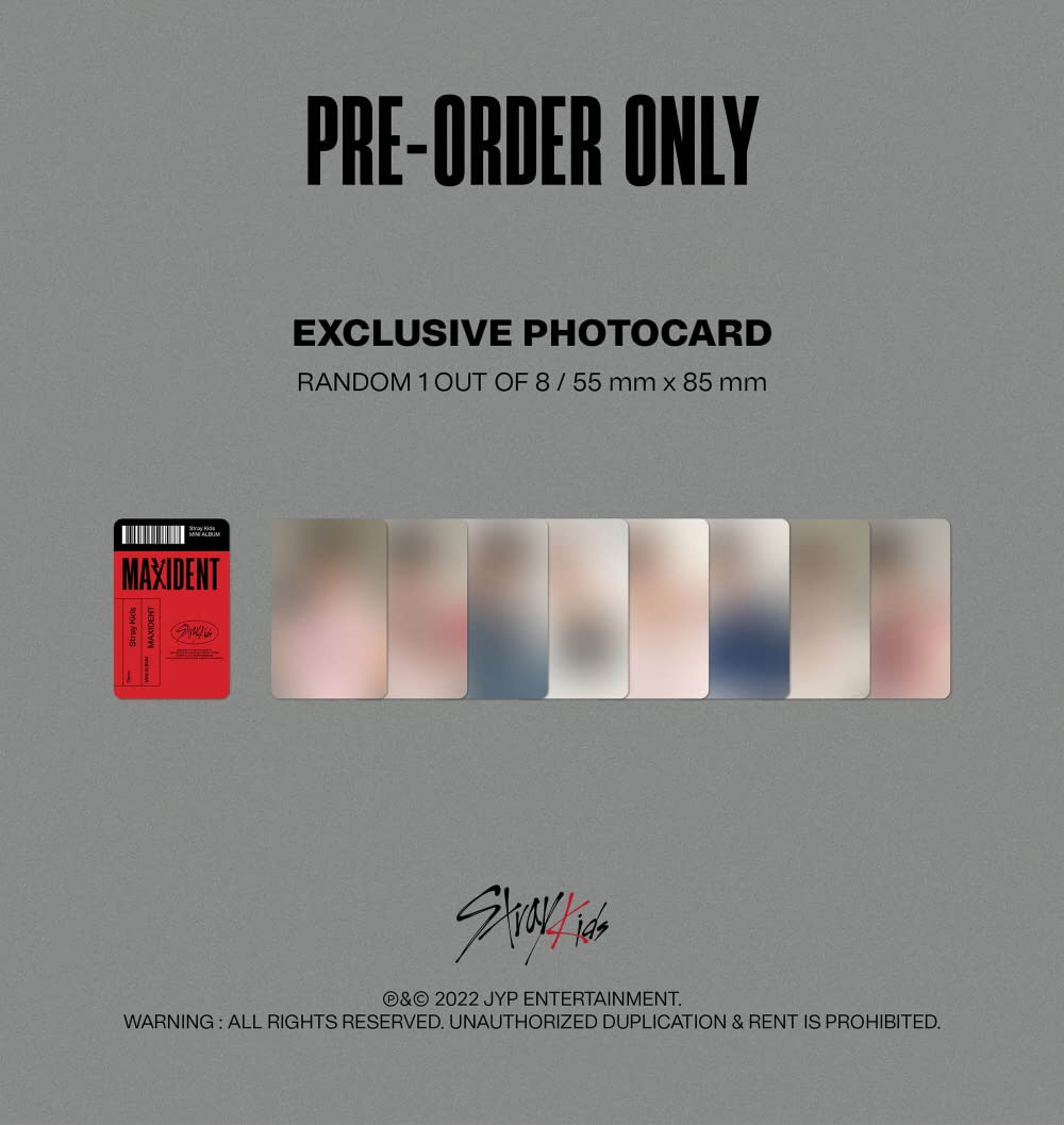 Stray Kids - MAXIDENT [CASE ver.] Album (Random ver.)