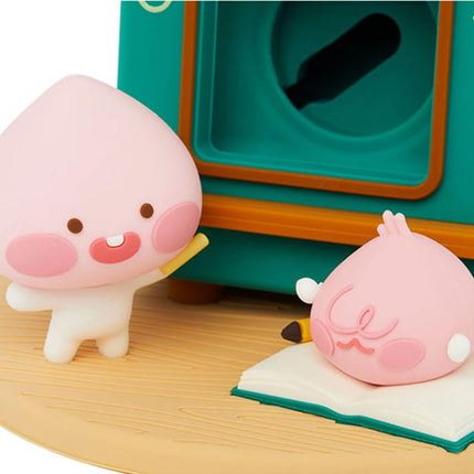 Kakao Ryan and Apeach  - Silicone Charging Stand Dock, Compatible with Apple Watch (Little Apeach), Green